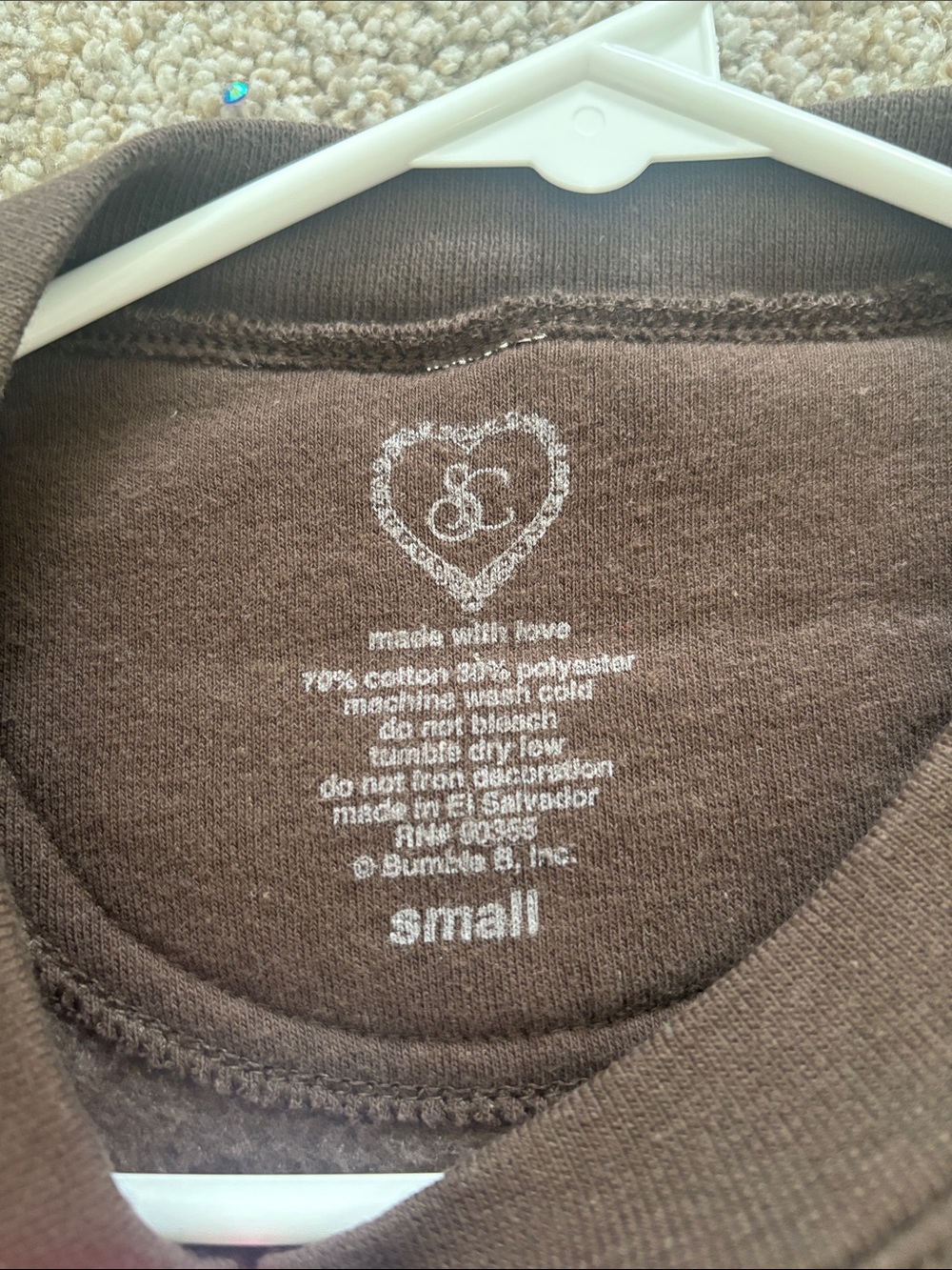 Sabrina Carpenter Brown Graphic Sweatshirt - Picture 4 of 4